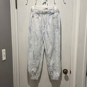 RAG & BONE Miramar acid wash sweatpant jean joggers